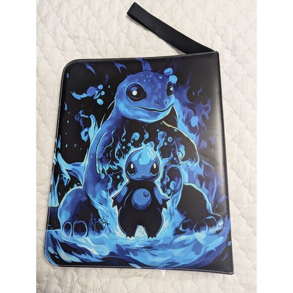 🔥💧 Pokemon Charizard Squirtle 9 Pocket Card Binder - Picture 3 of 4